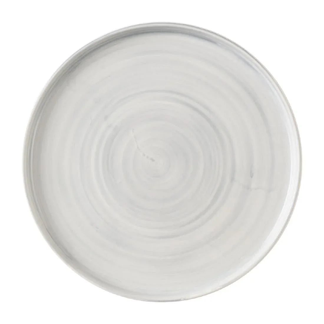 HX063 Churchill Stonecast Canvas Grey Walled Plates 280mm (Pack of 6)