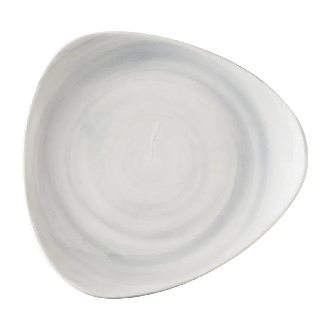 HX067 Churchill Stonecast Canvas Grey Lotus Plates 254mm (Pack of 12)