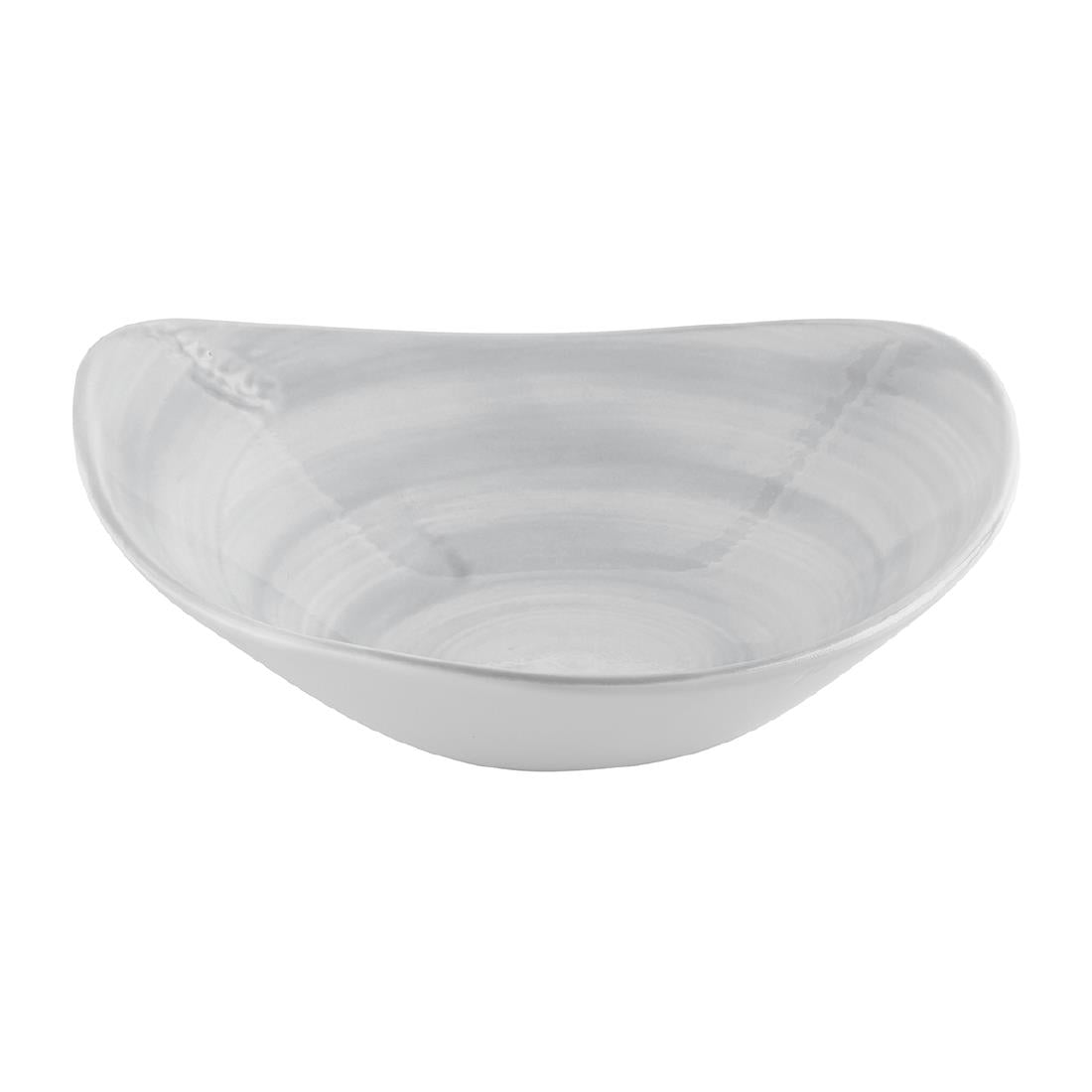 HX069 Churchill Stonecast Canvas Grey Lotus Bowls 228mm (Pack of 12)