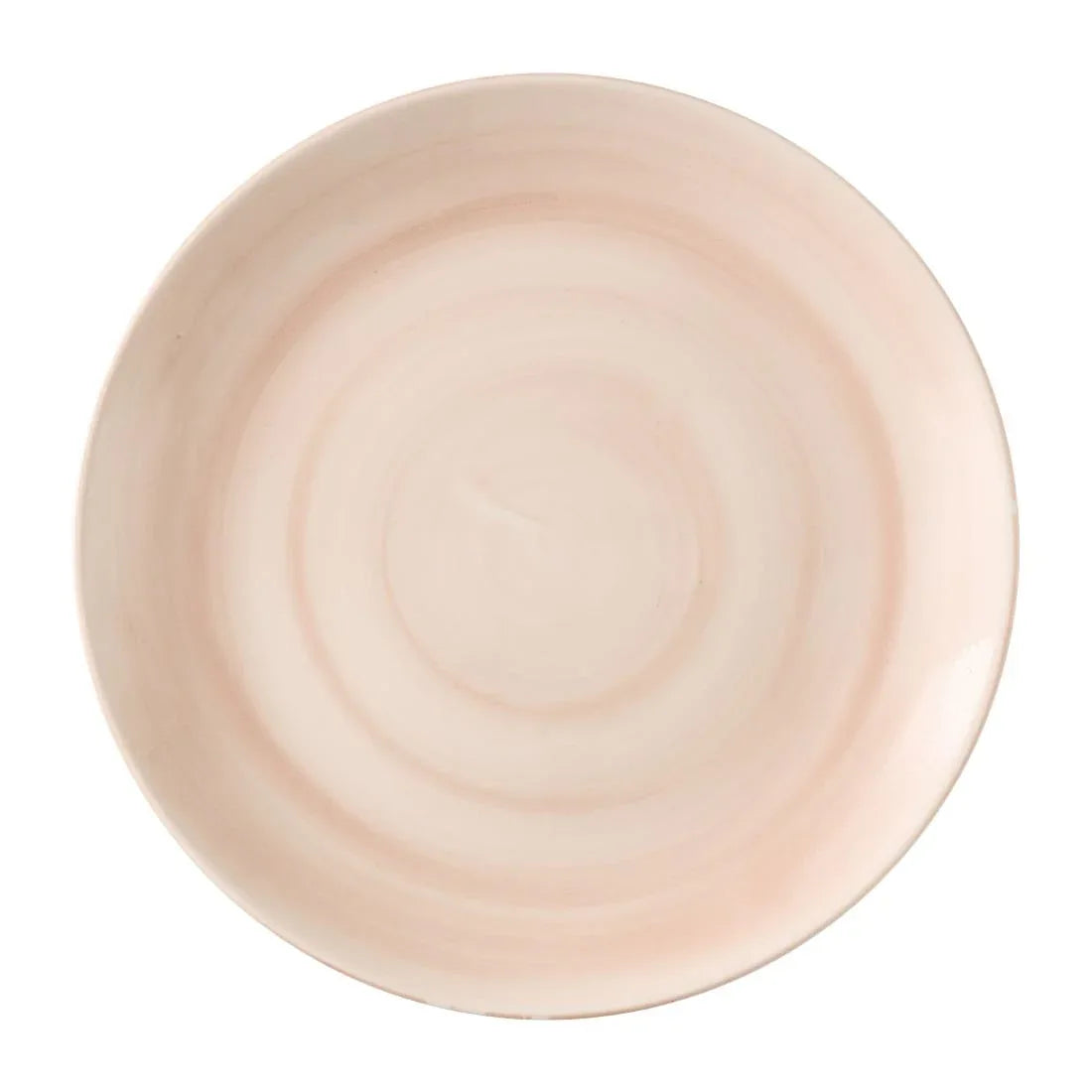 HX074 Churchill Stonecast Canvas Coral Evolve Coupe Plates 260mm (Pack of 12)