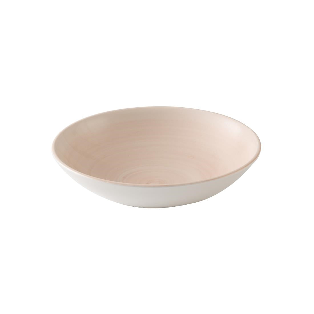 HX078 Churchill Stonecast Canvas Coral Coupe Bowls 185mm (Pack of 12)