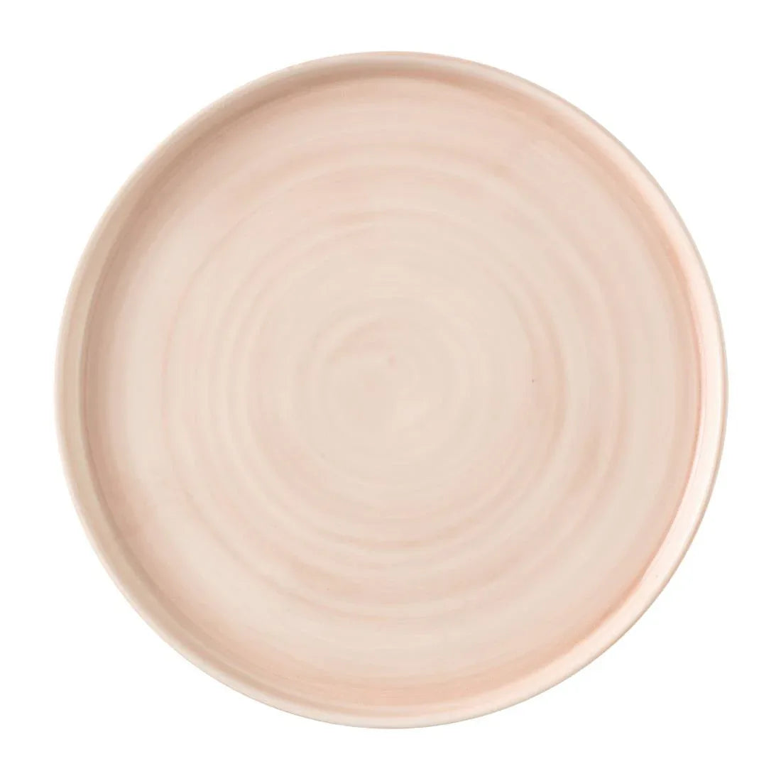 HX079 Churchill Stonecast Canvas Coral Walled Plates 280mm (Pack of 6)