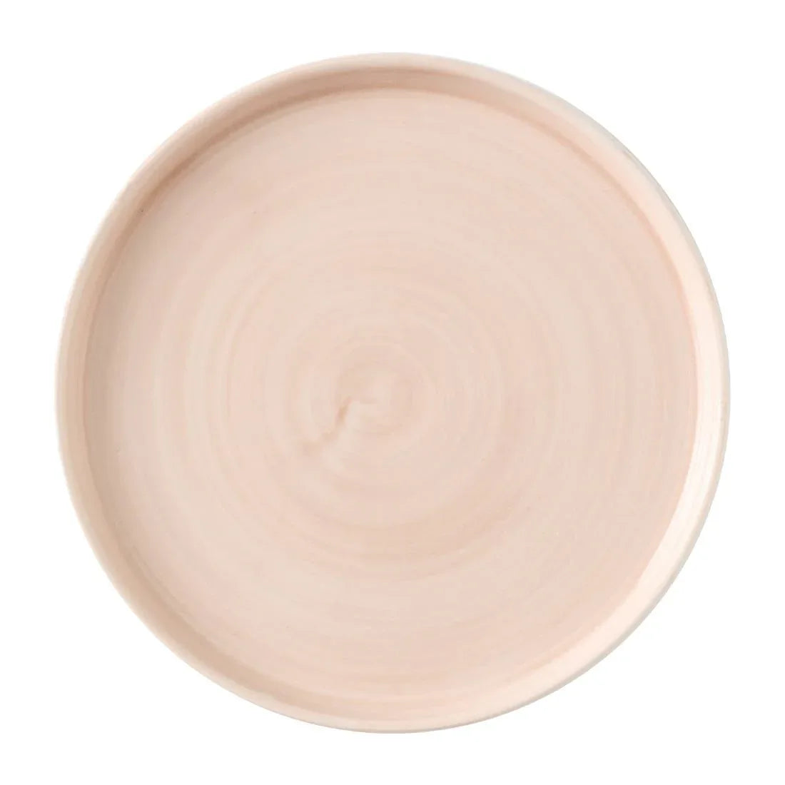HX080 Churchill Stonecast Canvas Coral Walled Plates 255mm (Pack of 6)
