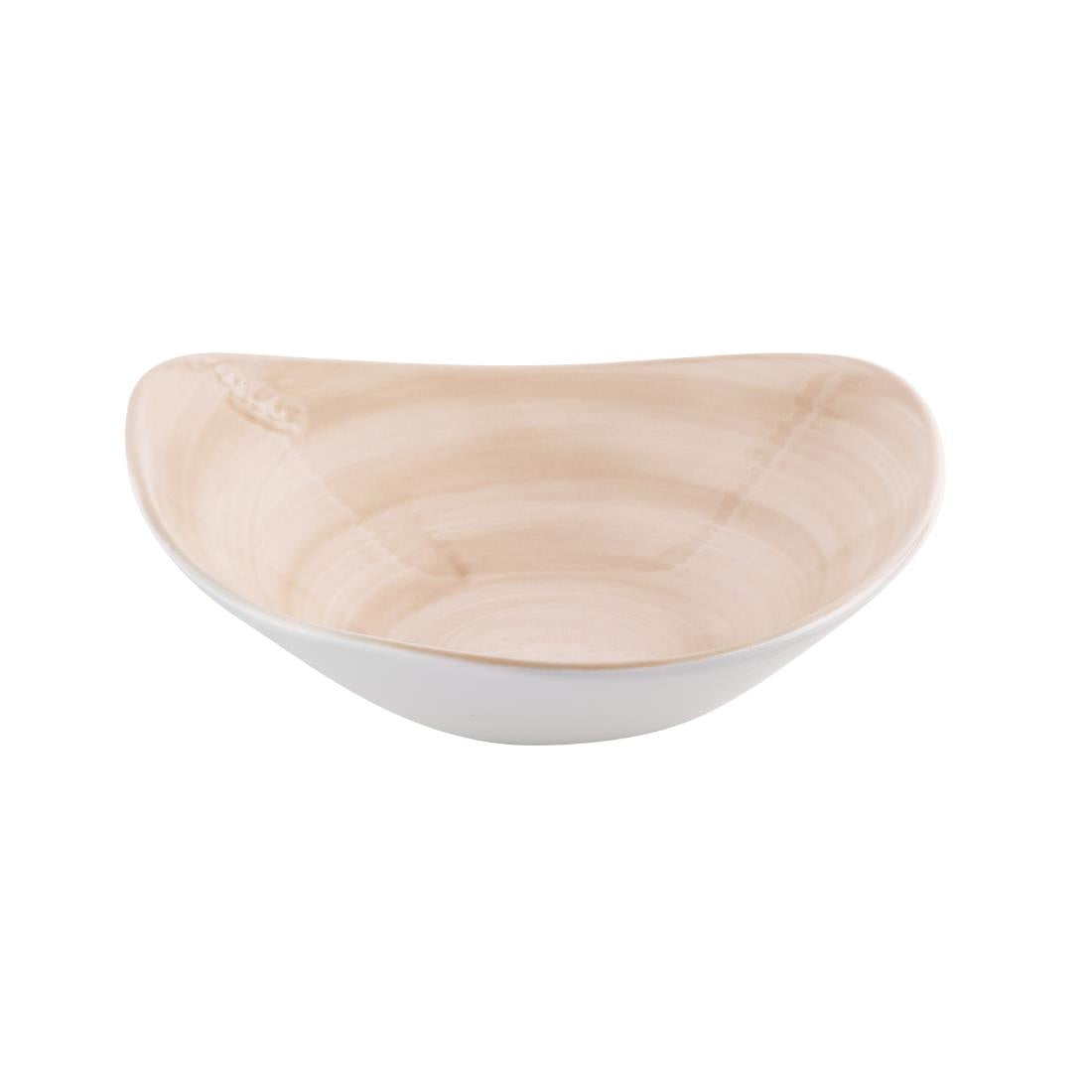 HX085 Churchill Stonecast Canvas Coral Lotus Bowls 228mm (Pack of 12)