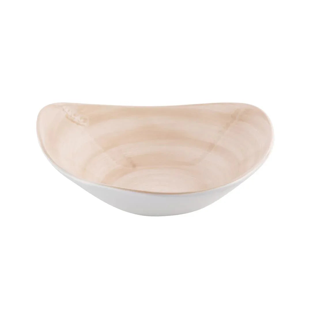 HX085 Churchill Stonecast Canvas Coral Lotus Bowls 228mm (Pack of 12)