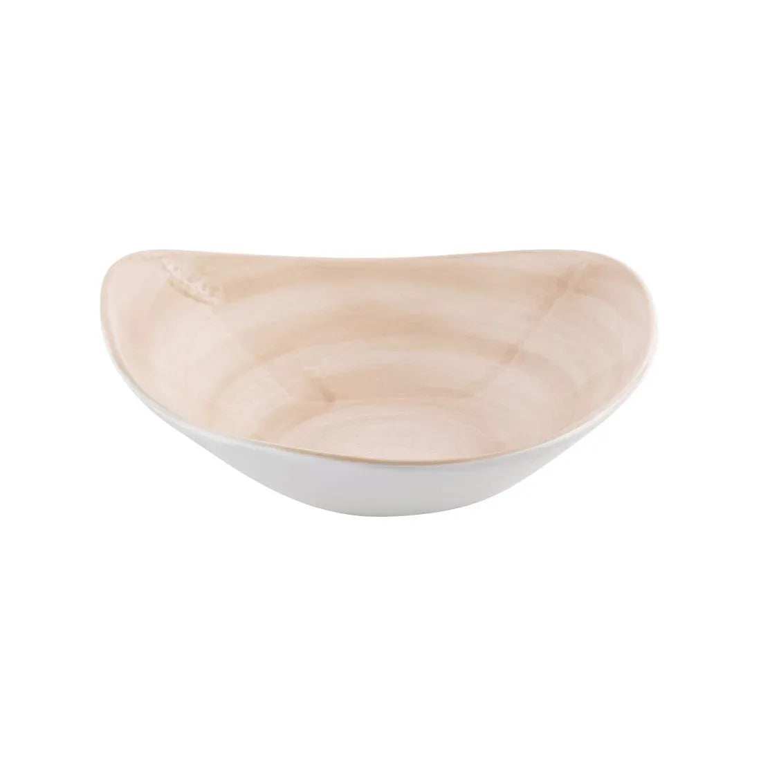 HX086 Churchill Stonecast Canvas Coral Lotus Bowls 177mm (Pack of 12)
