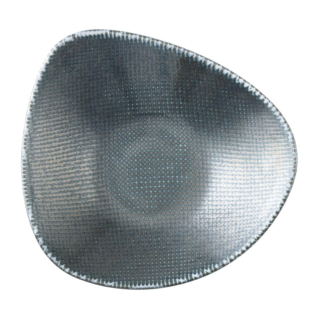 HX097 Churchill Studio Prints Astro Metallic Blue Lotus Bowls 228mm (Pack of 12)