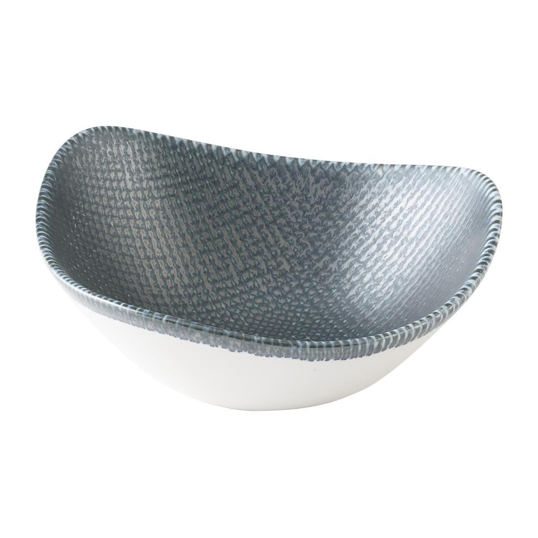 HX098 Churchill Studio Prints Astro Metallic Blue Lotus Bowls 177mm (Pack of 12)