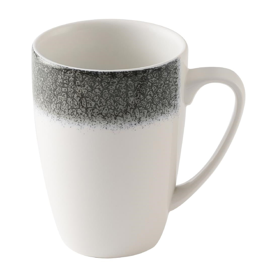 HX123 Churchill Studio Prints Raku Quartz Black Profile Mug 355ml (Pack of 12)