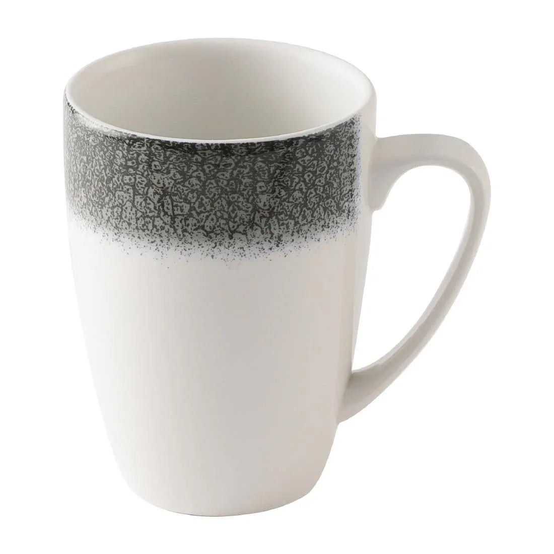 HX123 Churchill Studio Prints Raku Quartz Black Profile Mug 355ml (Pack of 12)