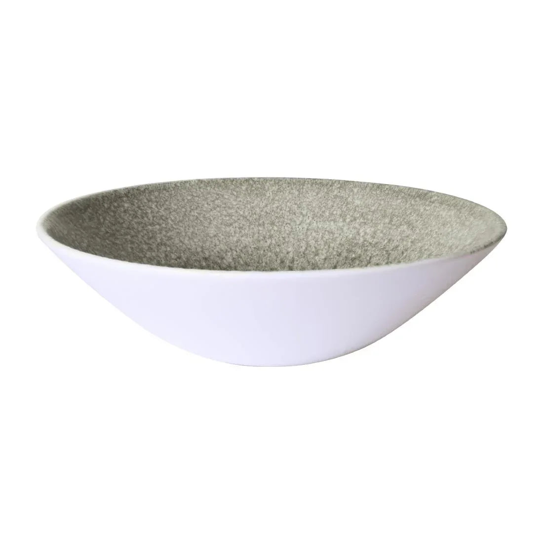 HX125 Churchill Studio Prints Raku Quartz Black Evolve Deep Coupe Bowls 178mm (Pack of 6)