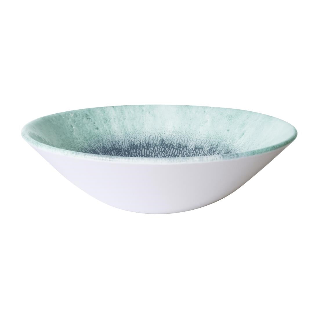 HX128 Churchill Studio Prints Fusion Blue Deep Coupe Bowls 203mm (Pack of 6)