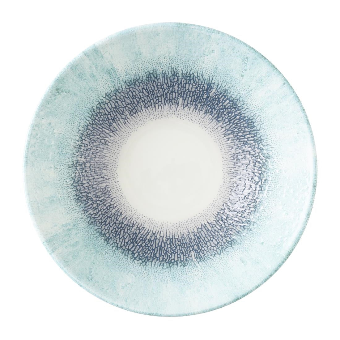HX128 Churchill Studio Prints Fusion Blue Deep Coupe Bowls 203mm (Pack of 6)