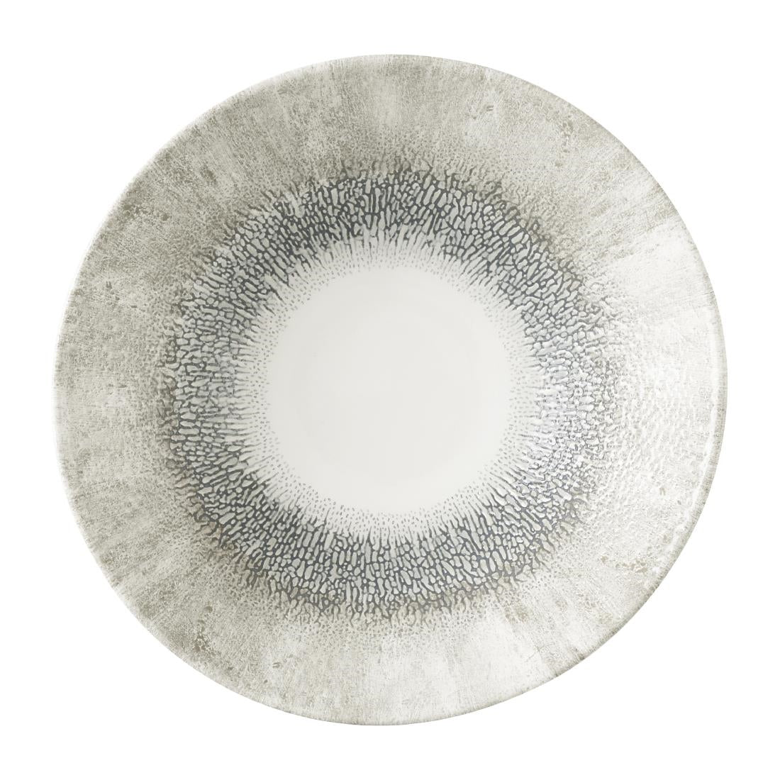 HX131 Churchill Studio Prints Fusion Grey Deep Coupe Bowls 203mm (Pack of 6)