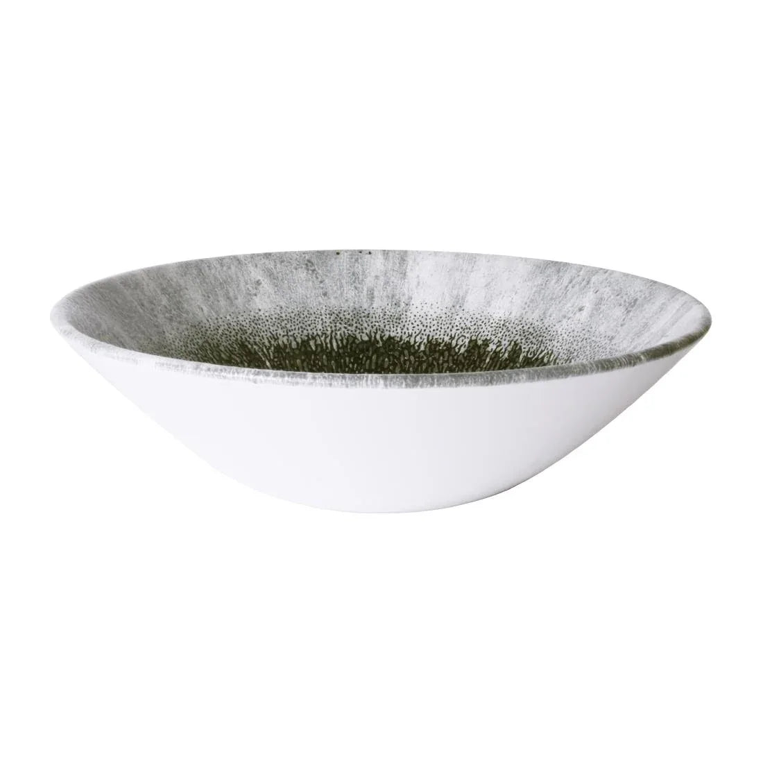 HX134 Churchill Studio Prints Fusion Black Deep Coupe Bowls 203mm (Pack of 6)