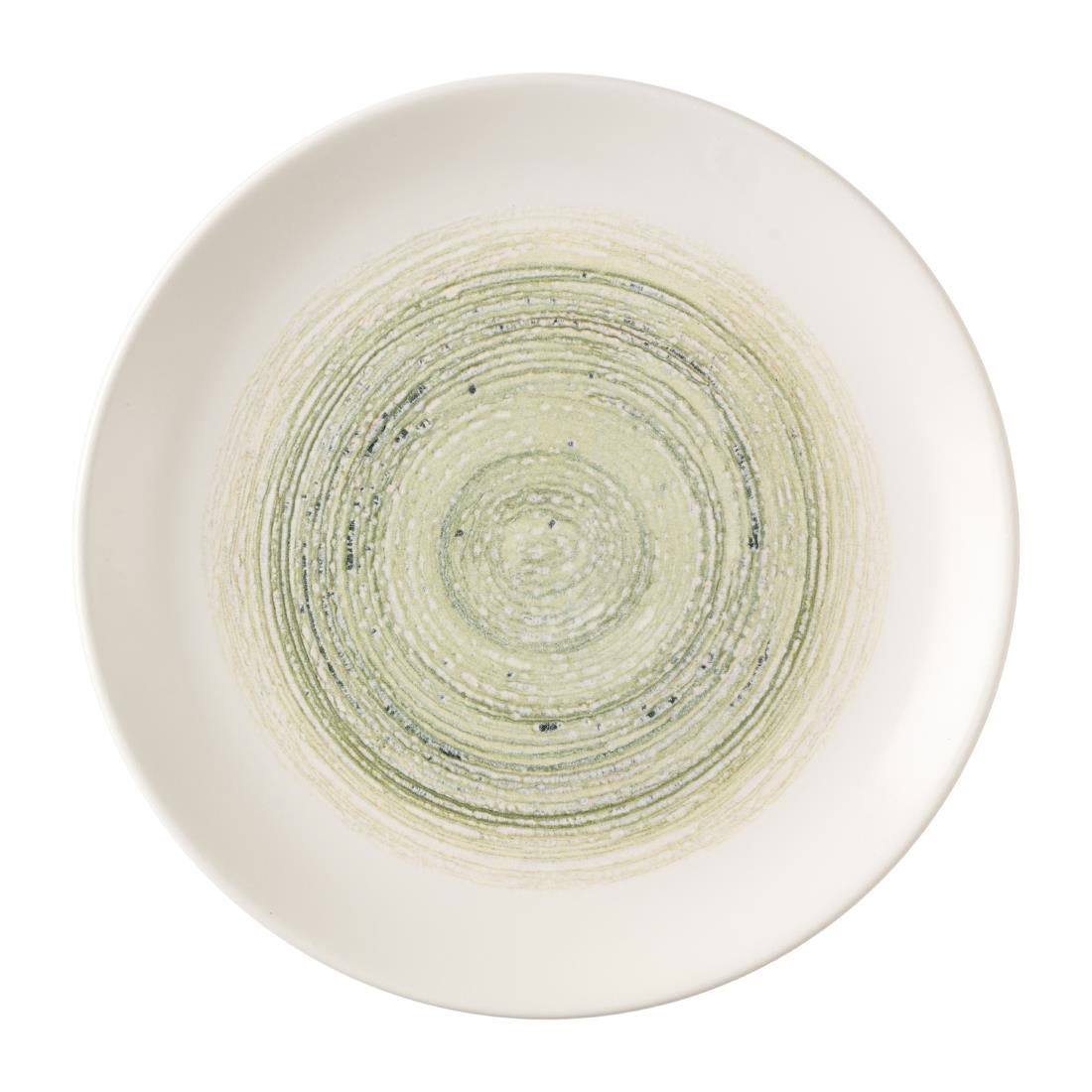 HX137 Churchill Elements Fern Evolve Coupe Plates 285mm (Pack of 12)