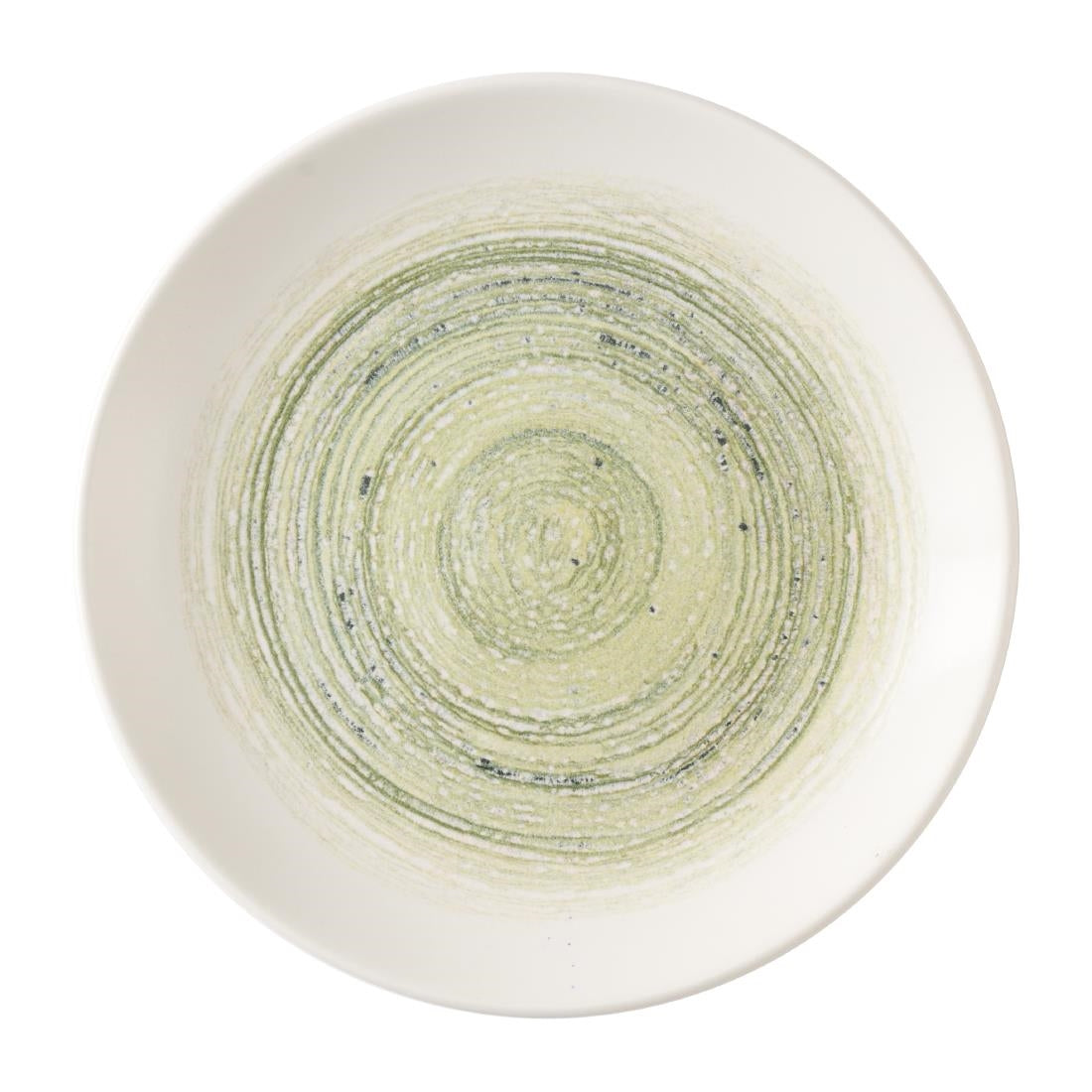 HX139 Churchill Elements Fern Evolve Coupe Plates 220mm (Pack of 12)