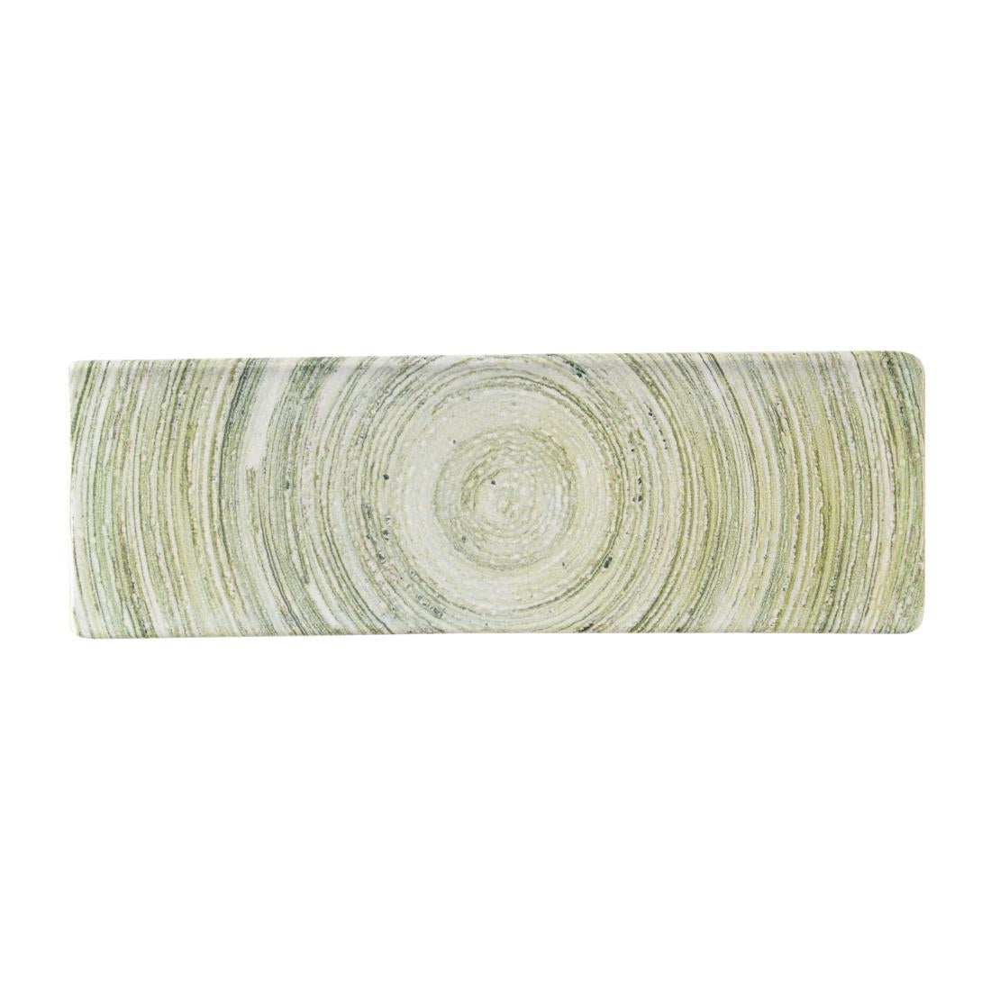 HX153 Churchill Elements Fern Oblong Plates 330 x 110mm (Pack of 6)