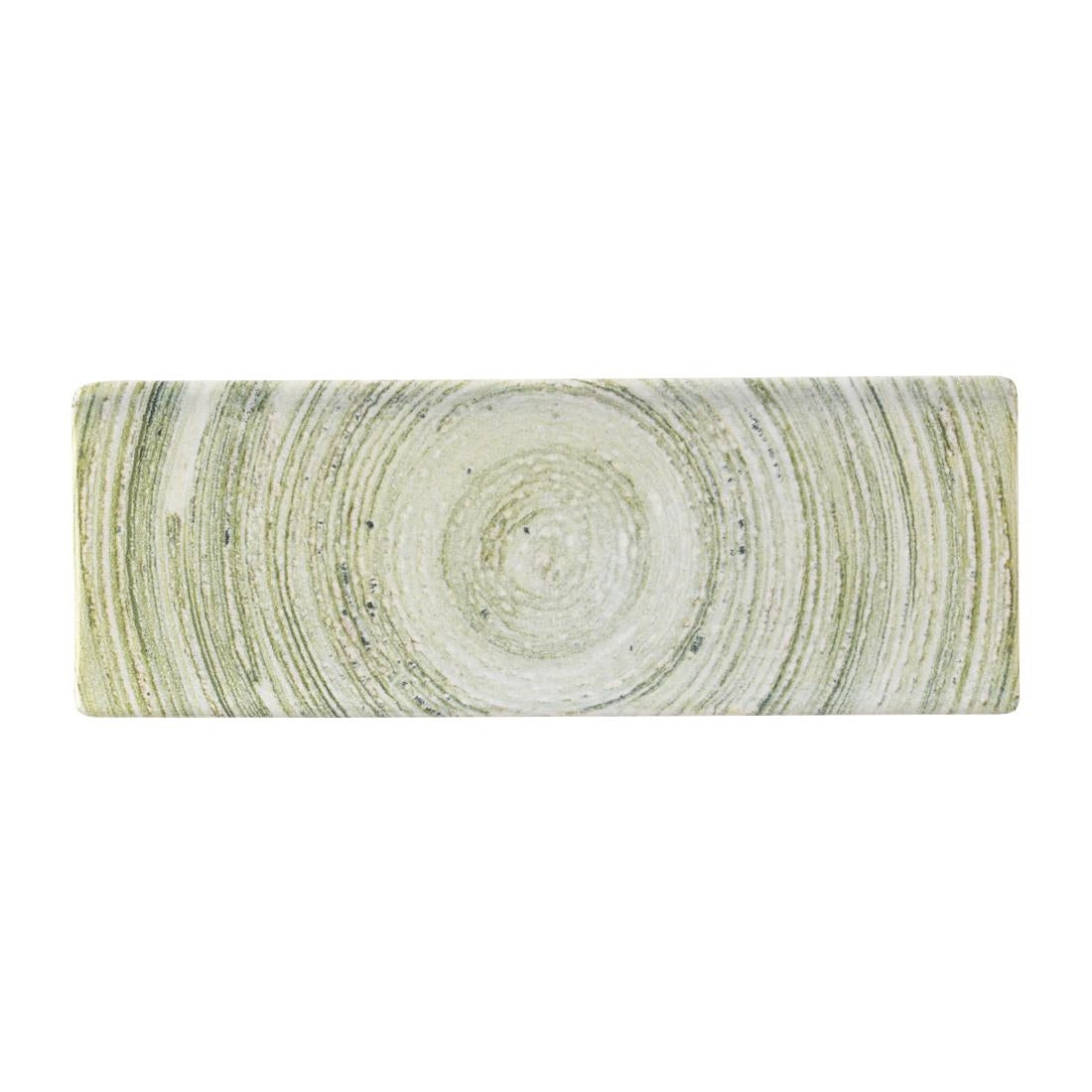 HX155 Churchill Elements Fern Oblong Plates 250 x 90mm (Pack of 6)