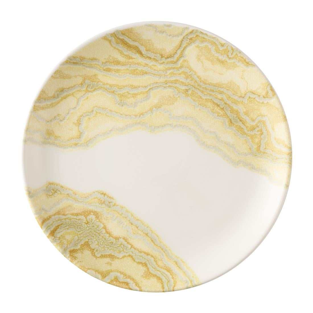 HX162 Churchill Tide Gold Evolve Coupe Plates 285mm (Pack of 12)