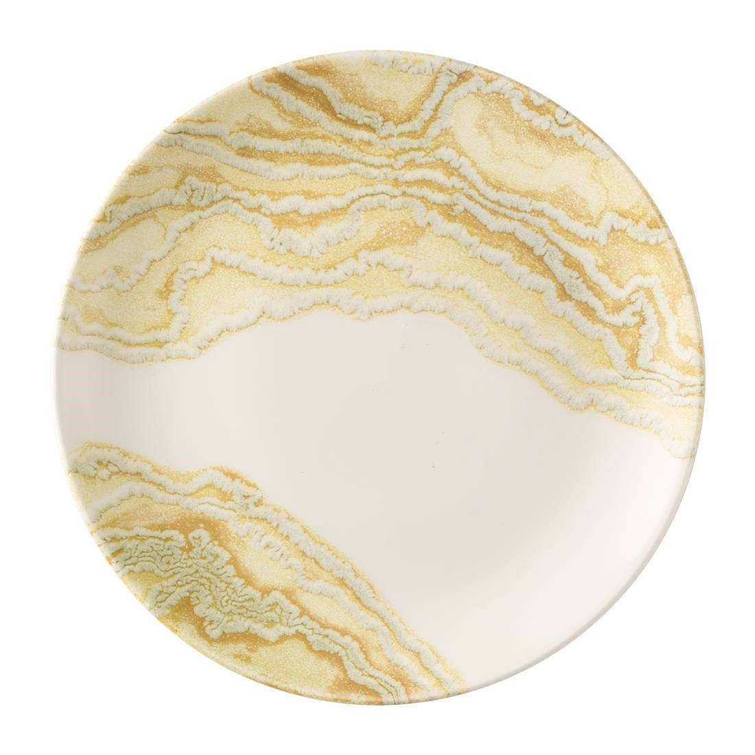 HX163 Churchill Tide Gold Evolve Coupe Plates 260mm (Pack of 12)