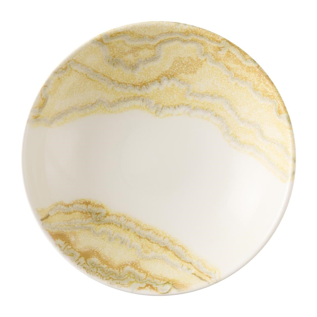 HX167 Churchill Tide Gold Coupe Bowls 185mm (Pack of 12)