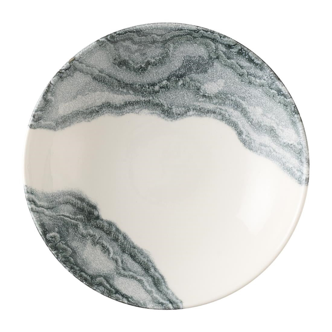 HX183 Churchill Tide Black Coupe Bowls 185mm (Pack of 12)