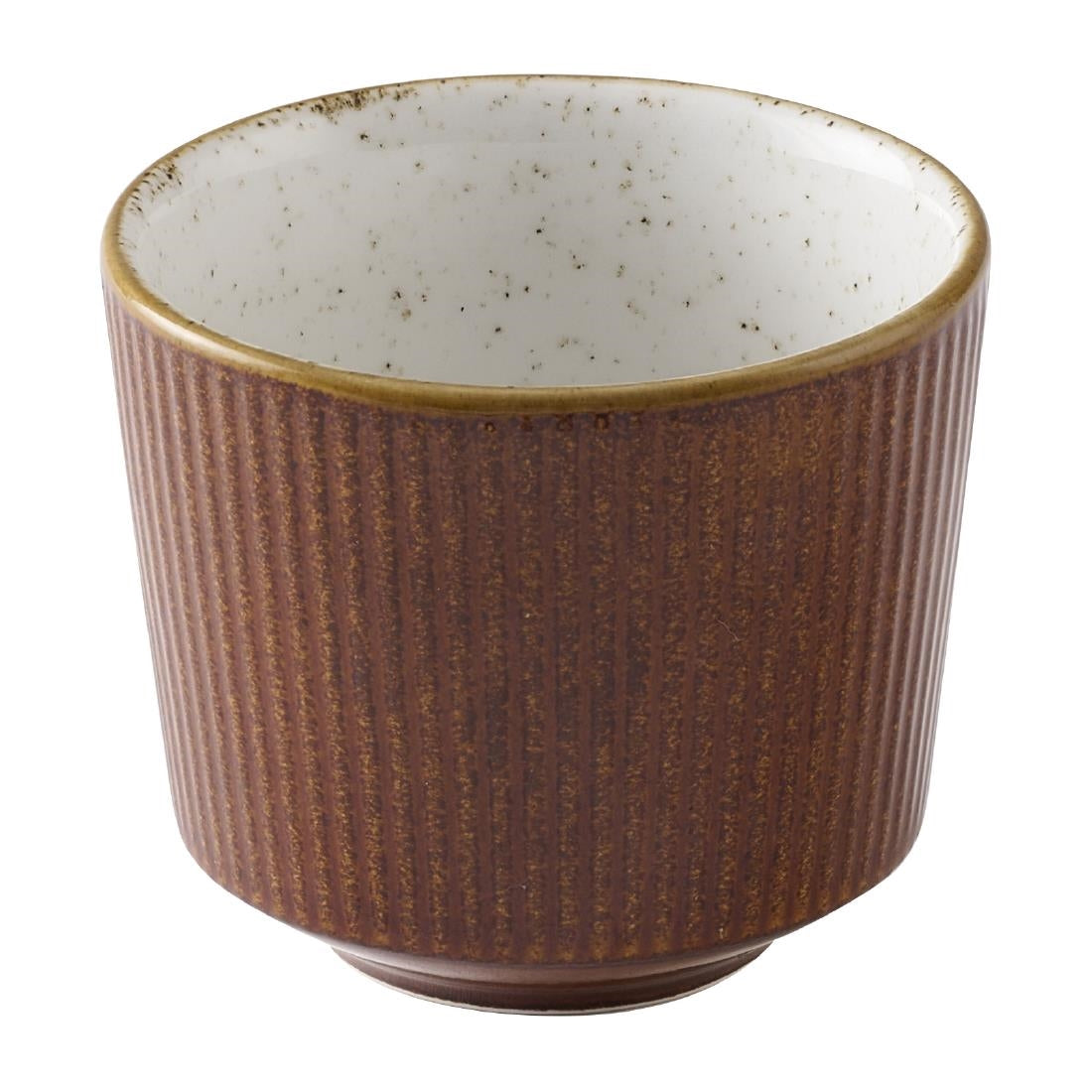 HX195 Churchill Nourish Cinnamon Brown Barley White Kochi Chip Mugs 325ml (Pack of 12)