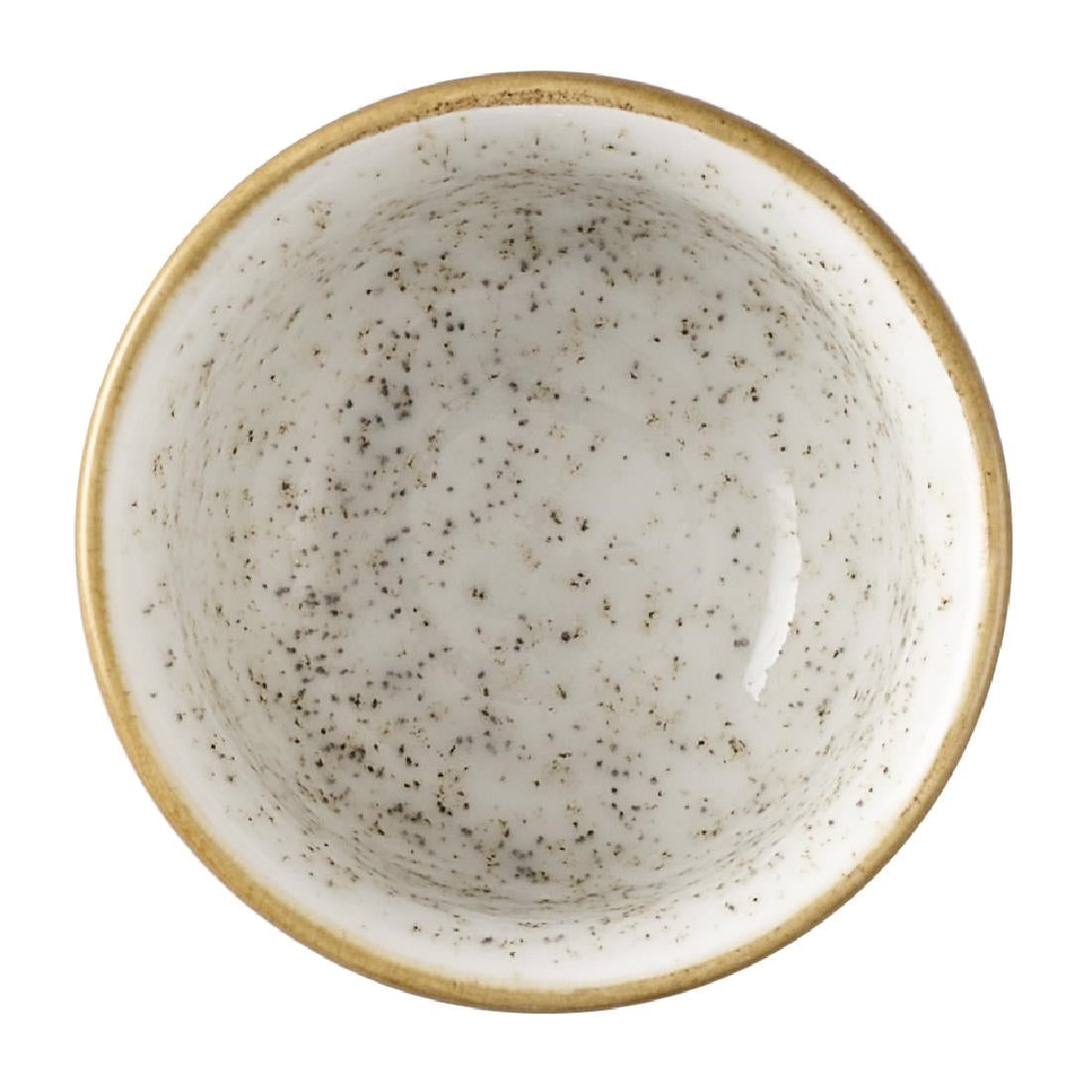 HX198 Churchill Nourish Cinnamon Brown Barley White Kochi Dip Pots 60ml (Pack of 12)