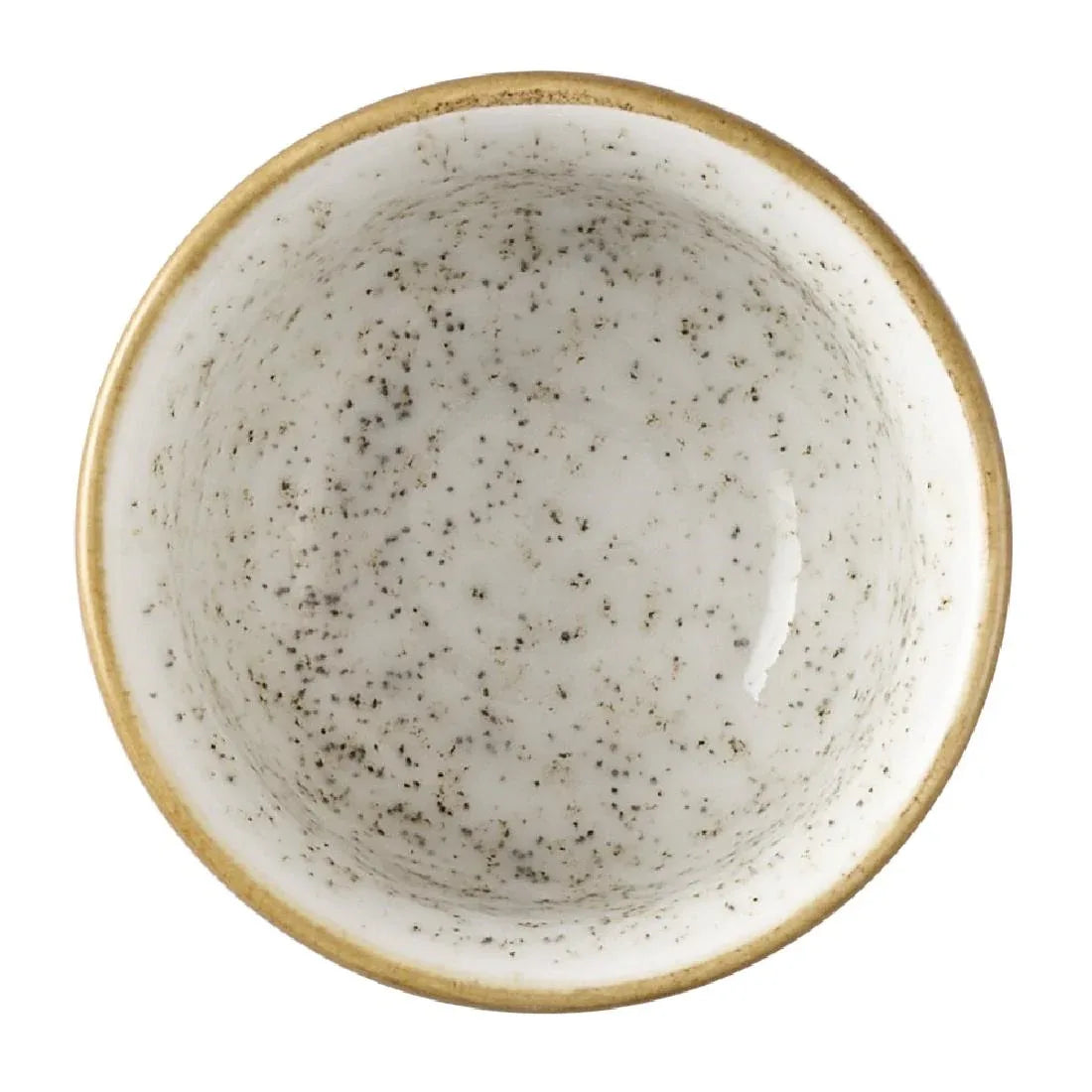 HX198 Churchill Nourish Cinnamon Brown Barley White Kochi Dip Pots 60ml (Pack of 12)