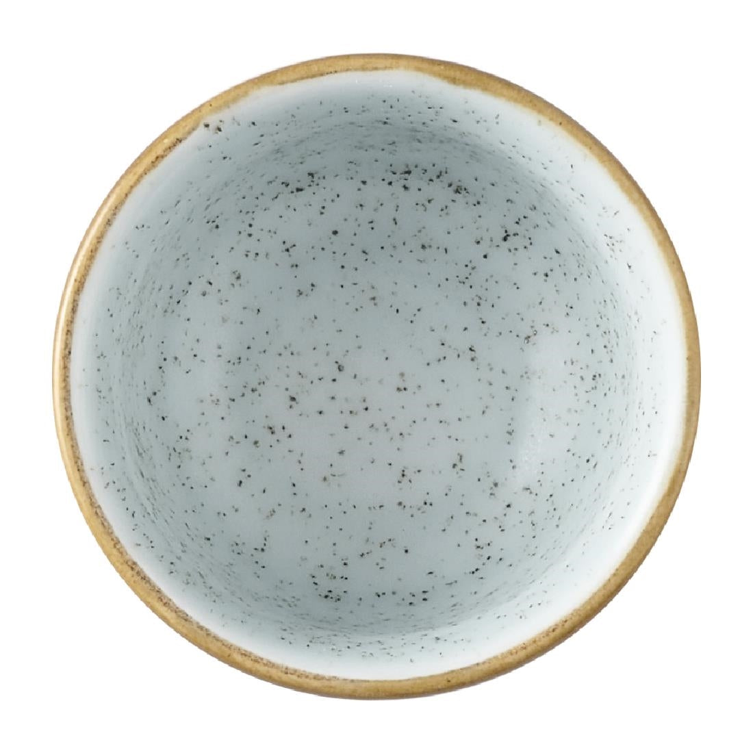 HX203 Churchill Nourish Cinnamon Brown Duck Egg Kochi Dip Pots 60ml (Pack of 12)