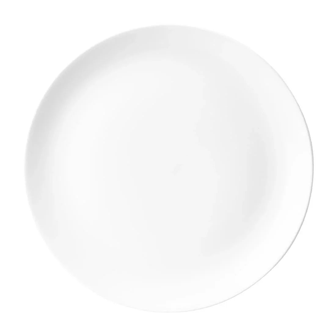 HX204 Churchill Evolve Coupe Plates White 254mm (Pack of 12)