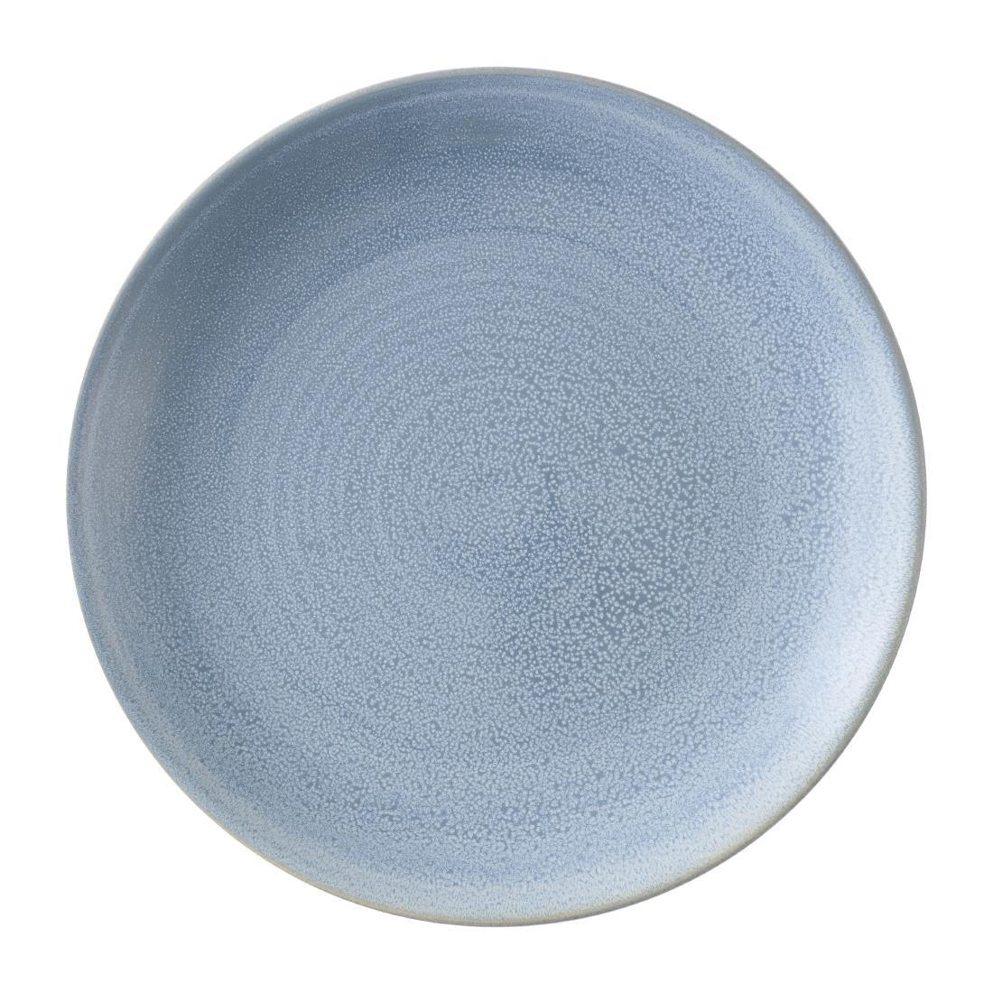 HX208 Dudson Evo Azure Coupe Plates Blue 280mm (Pack of 6)