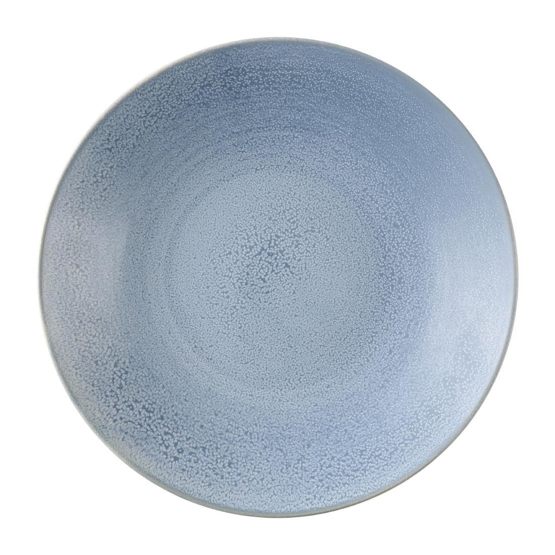 HX213 Dudson Evo Azure Deep Plates Blue 280mm (Pack of 4)