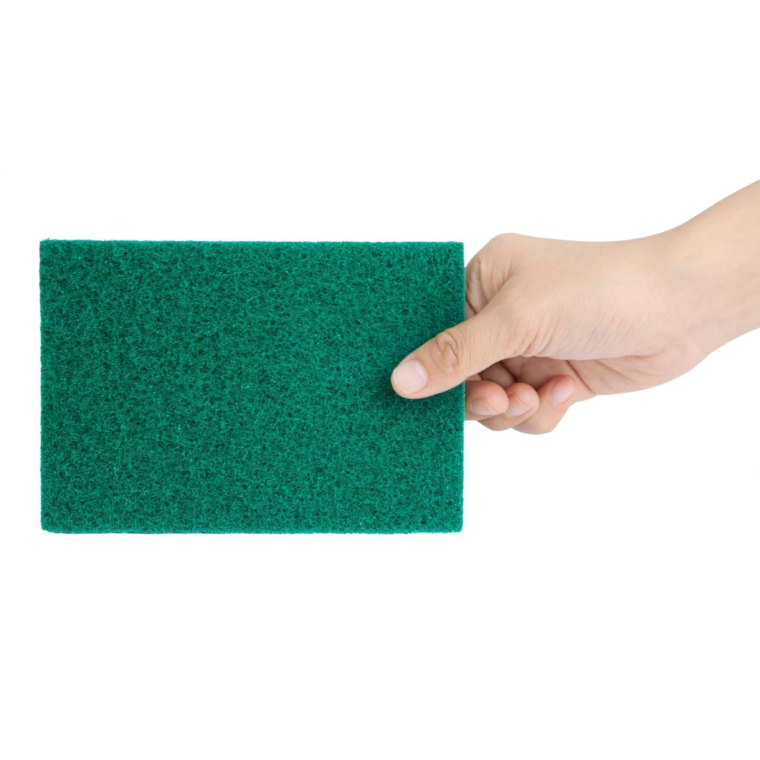 HX234 Jantex Small Scouring Pads - Green (Pack of 10)