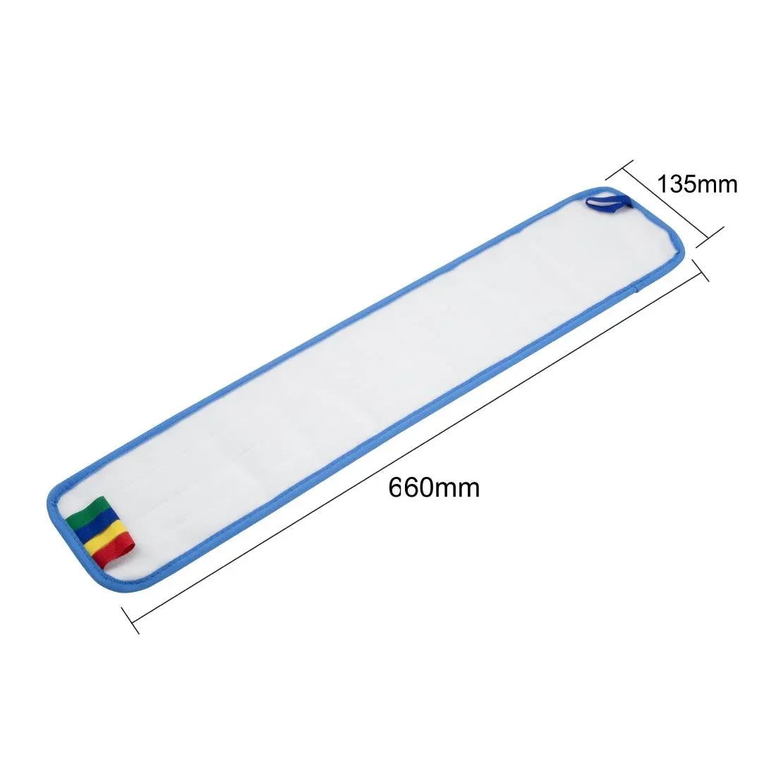 HX238 - Jantex 600mm Flat Mop Head Micro Fibre Pad