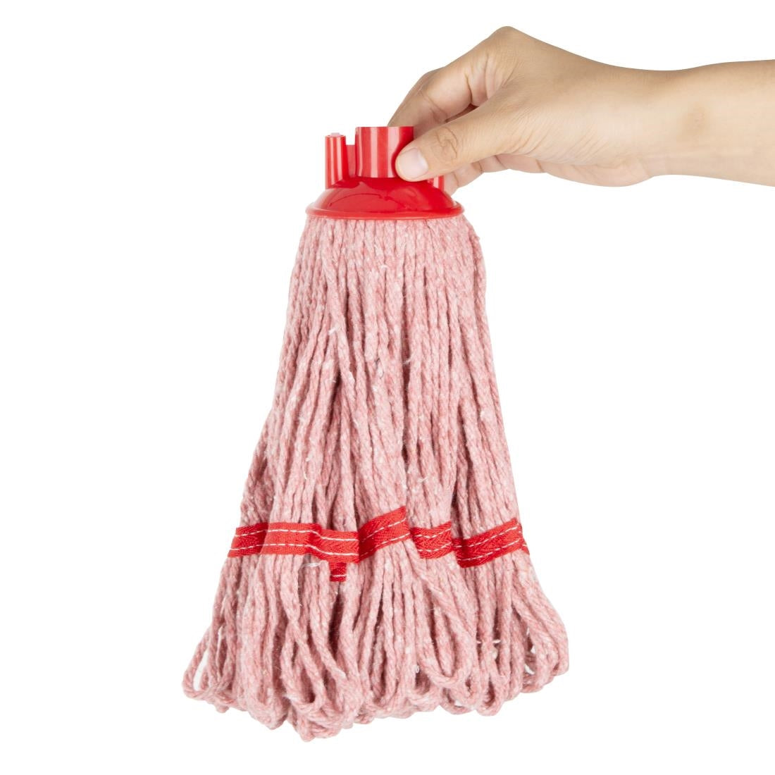 HX245 - Jantex Deck Mop Head Red Stripe 200g