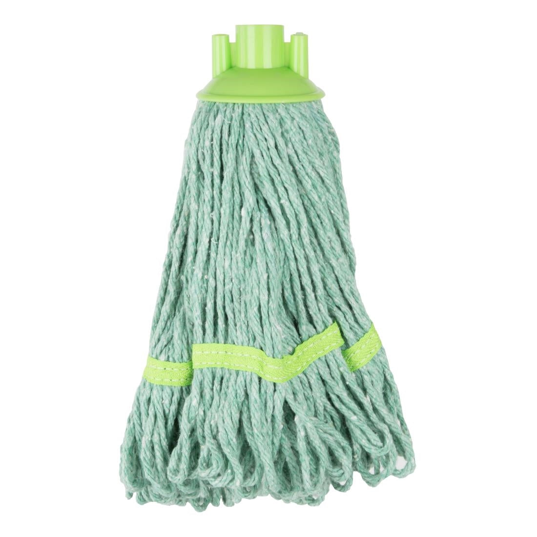 HX246 - Jantex Deck Mop Head Green Stripe 200g