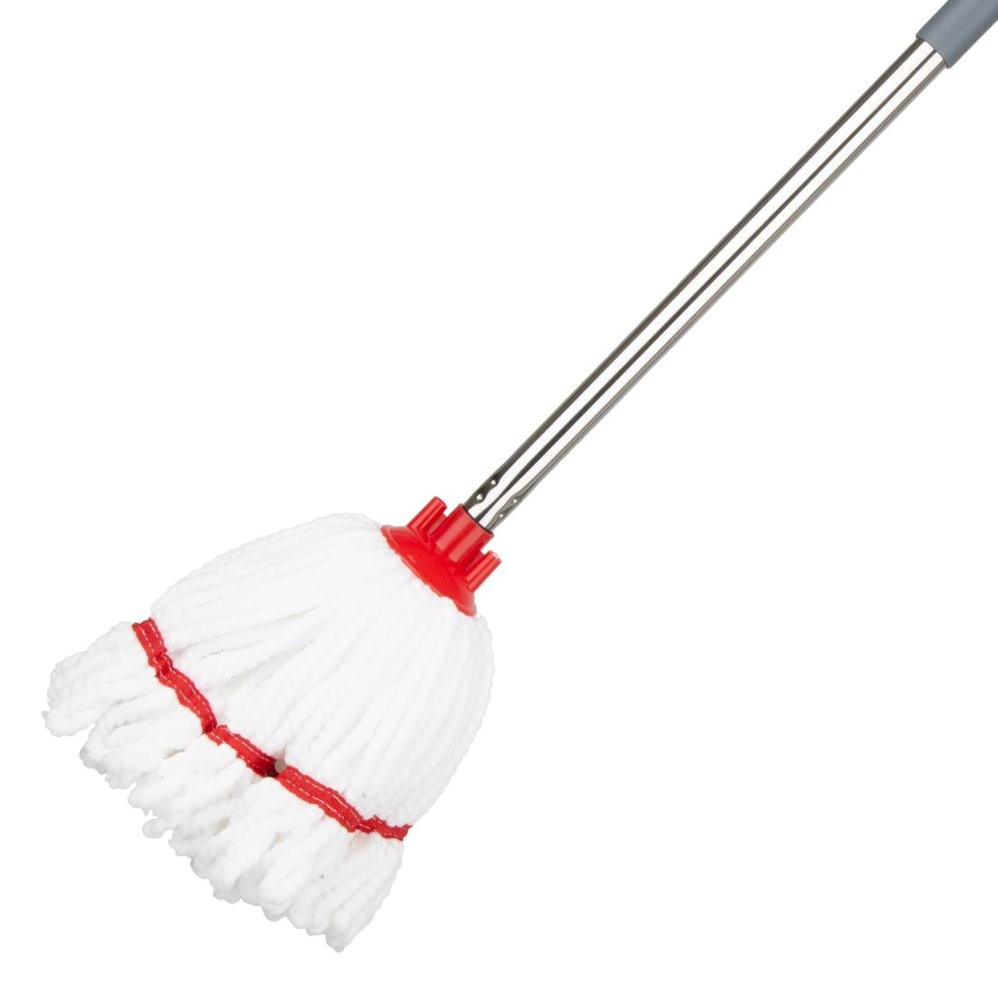 HX249 - Jantex Microfibre Mop Head Red Stripe 150g