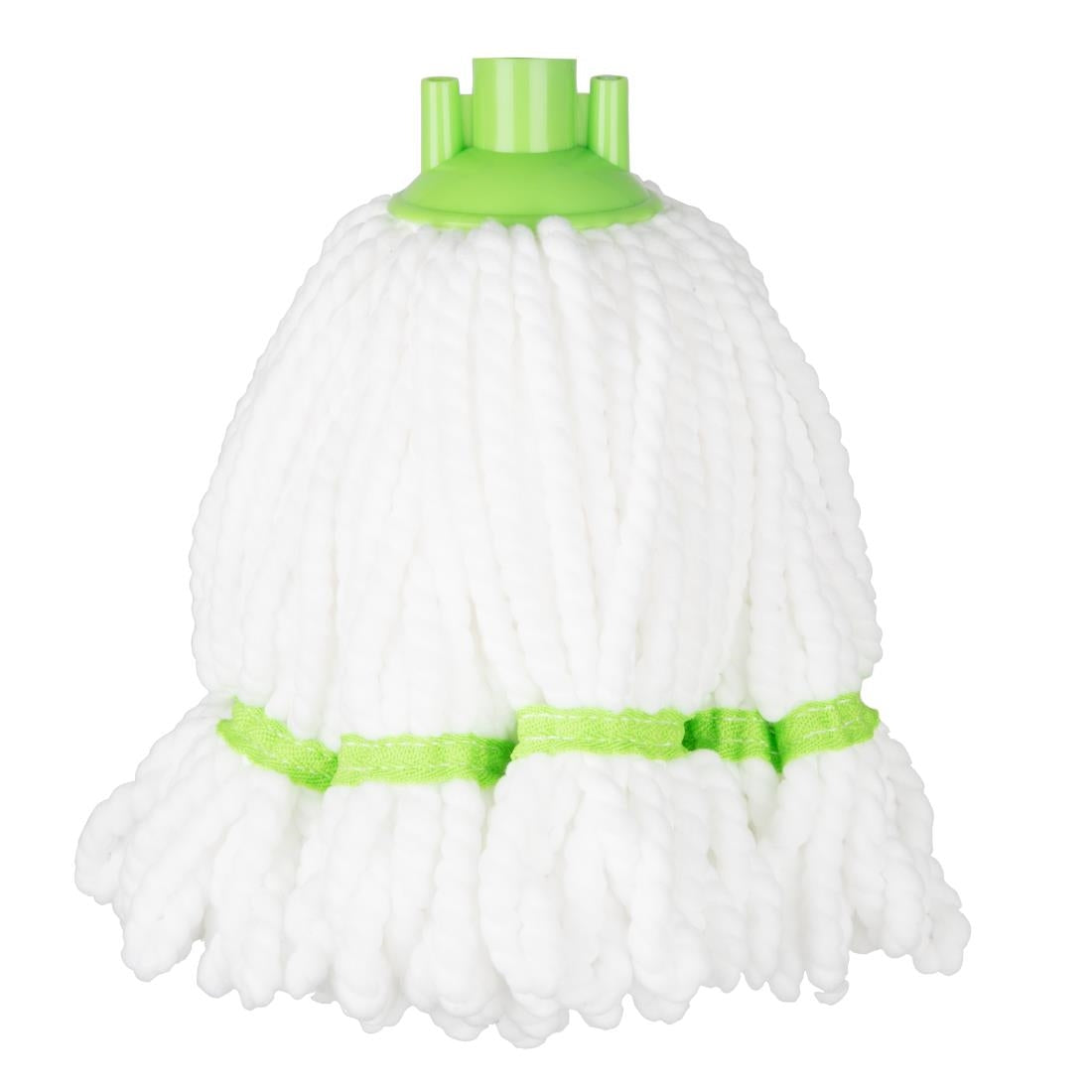 HX251 - Jantex Microfibre Mop Head Green Stripe 150g
