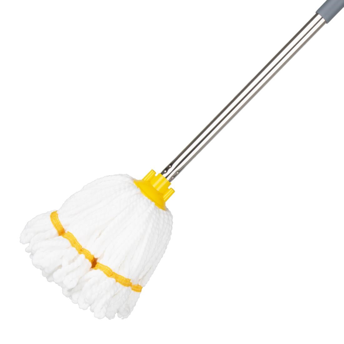 HX252 - Jantex Microfibre Mop Head Yellow Stripe 150g