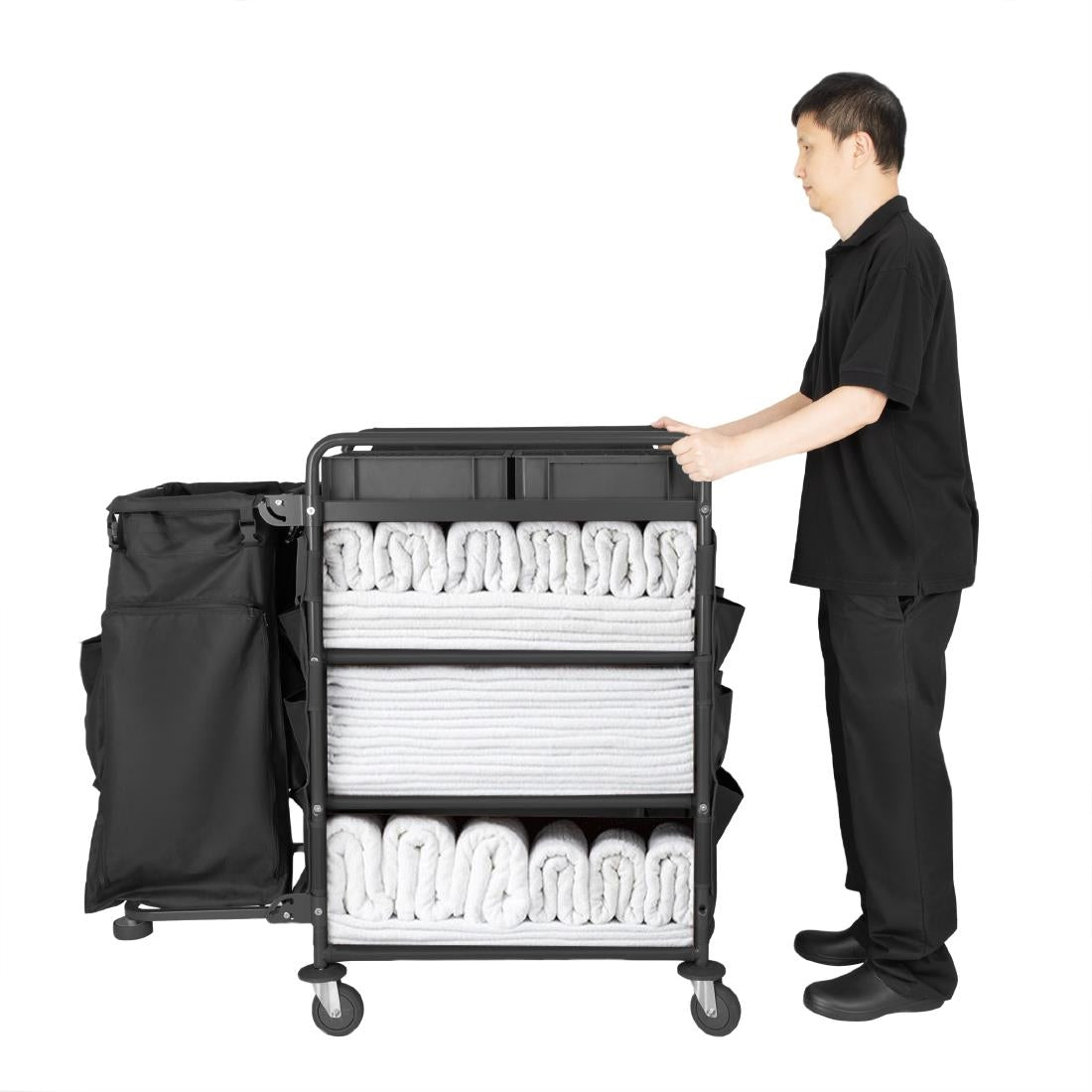 HX253 - Jantex Compact Housekeeping Trolley