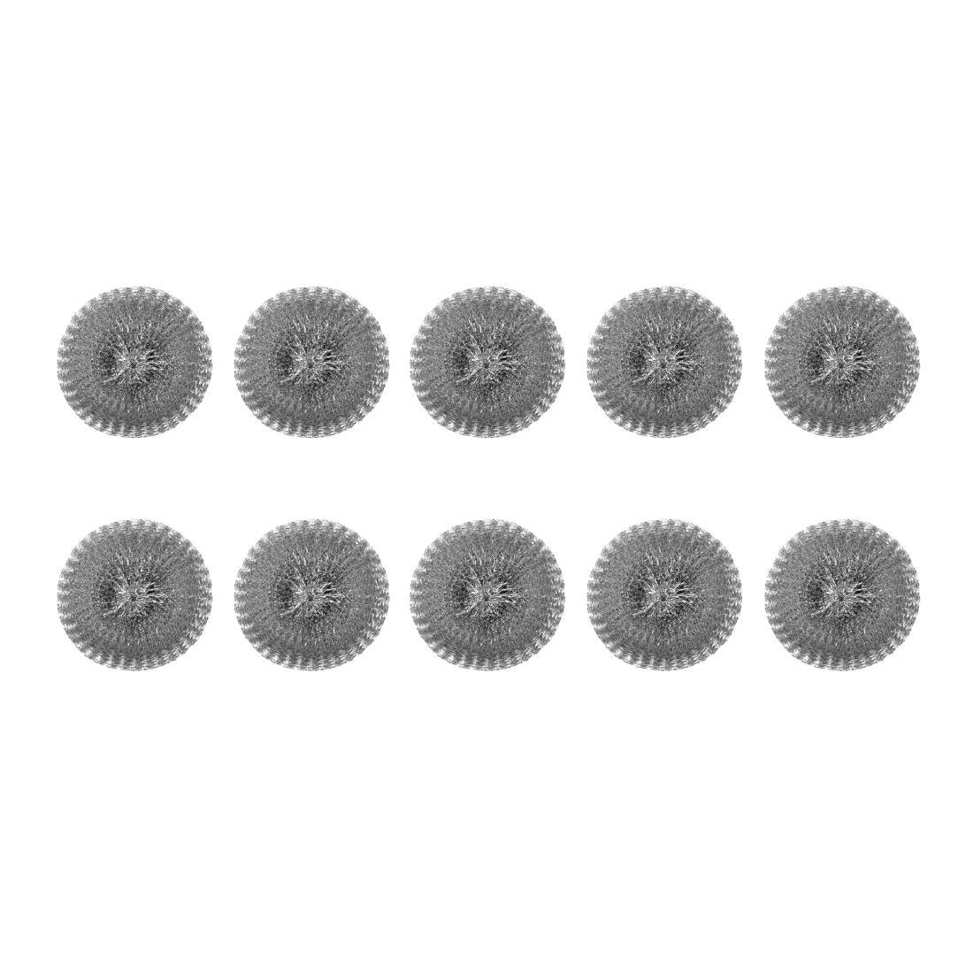HX268 - Jantex Galvanised Steel Scourers (Pack of 10)