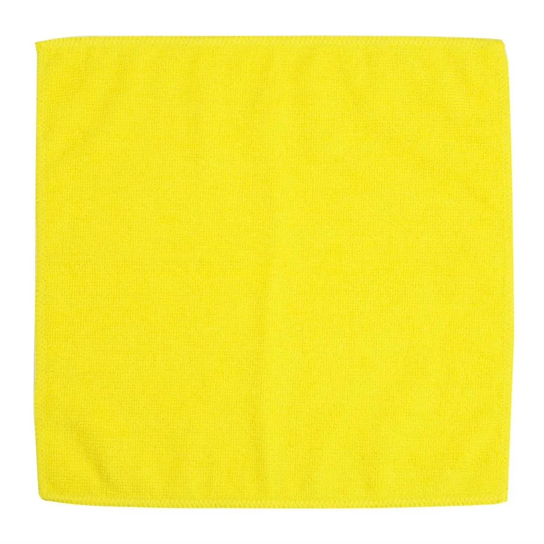 HX272 - Jantex Microfibre Cloths Yellow (5 pack)