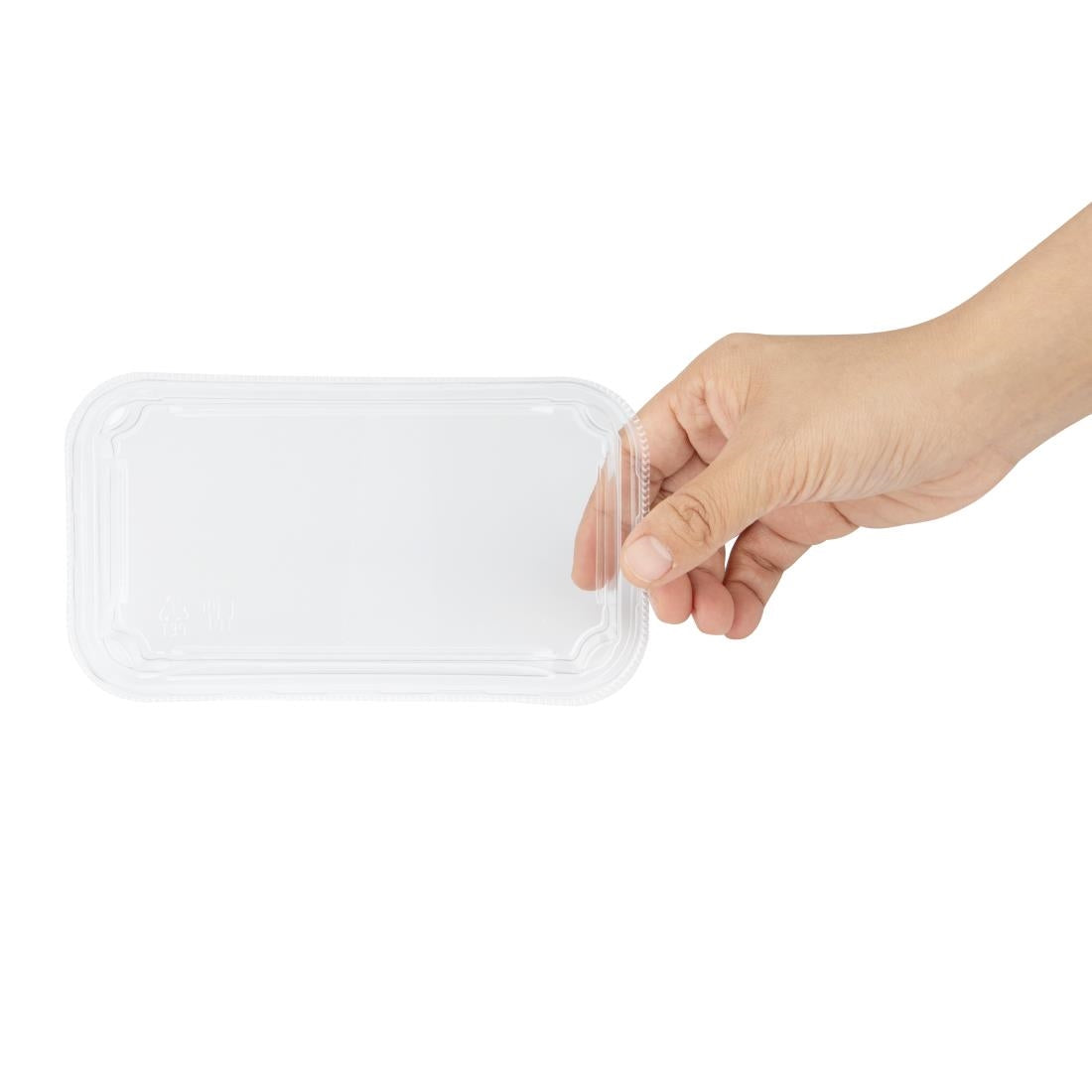 HX291 - Fiesta Recyclable PET Lids for No. 1 Sushi Trays (Pack of 300)