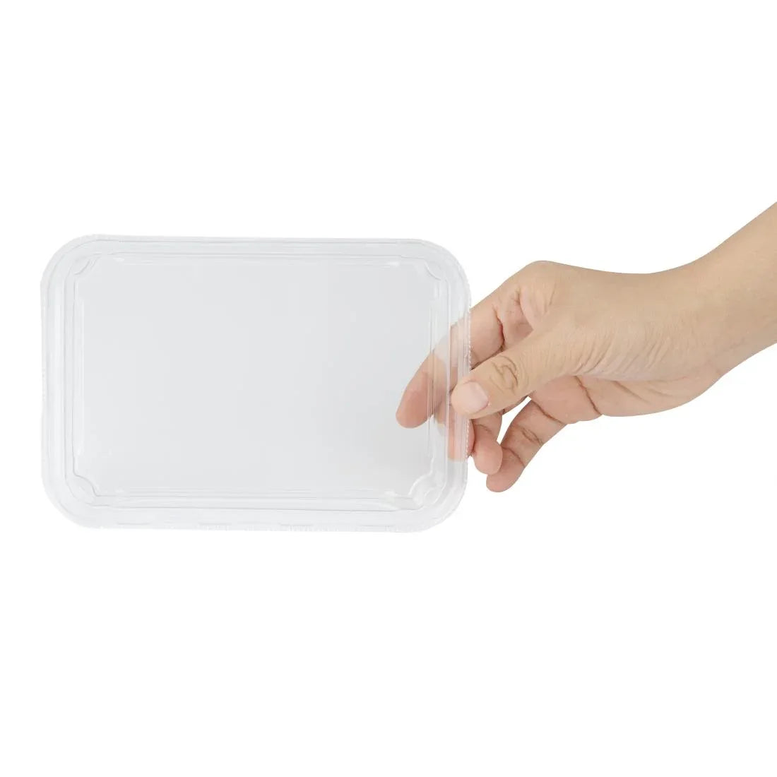 HX293 - Fiesta Recyclable PET Lids for No. 3 Sushi Trays (Pack of 300)