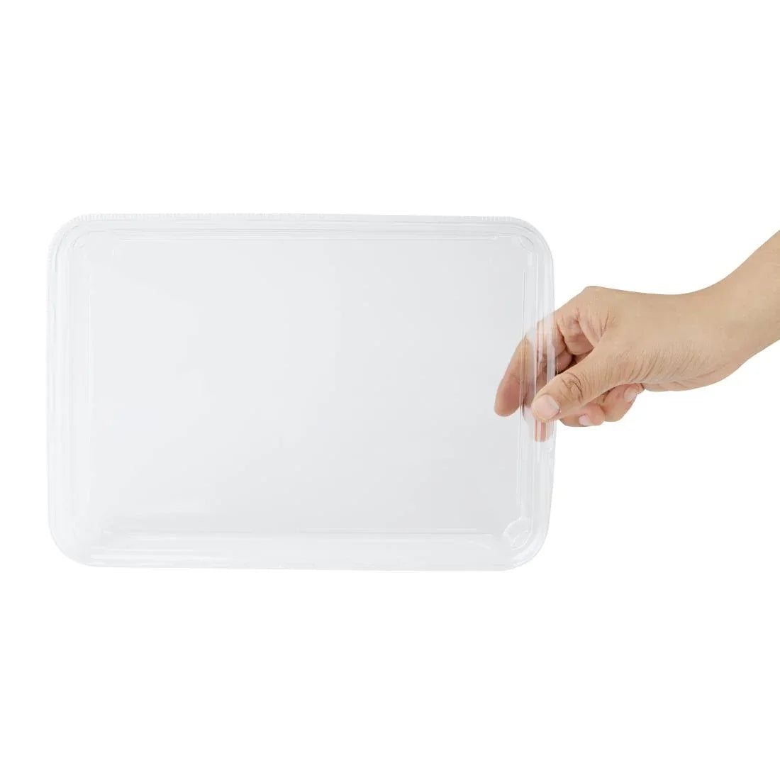 HX295 - Fiesta Recyclable PET Lids for No. 11 Sushi Trays (Pack of 300)