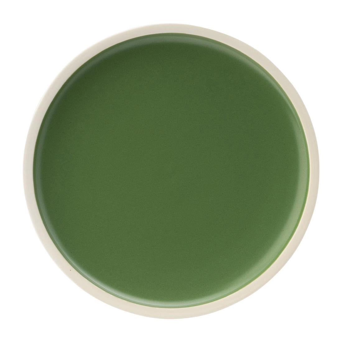 HX328 Utopia Forma Plates Forest Green 170mm (Pack of 6)