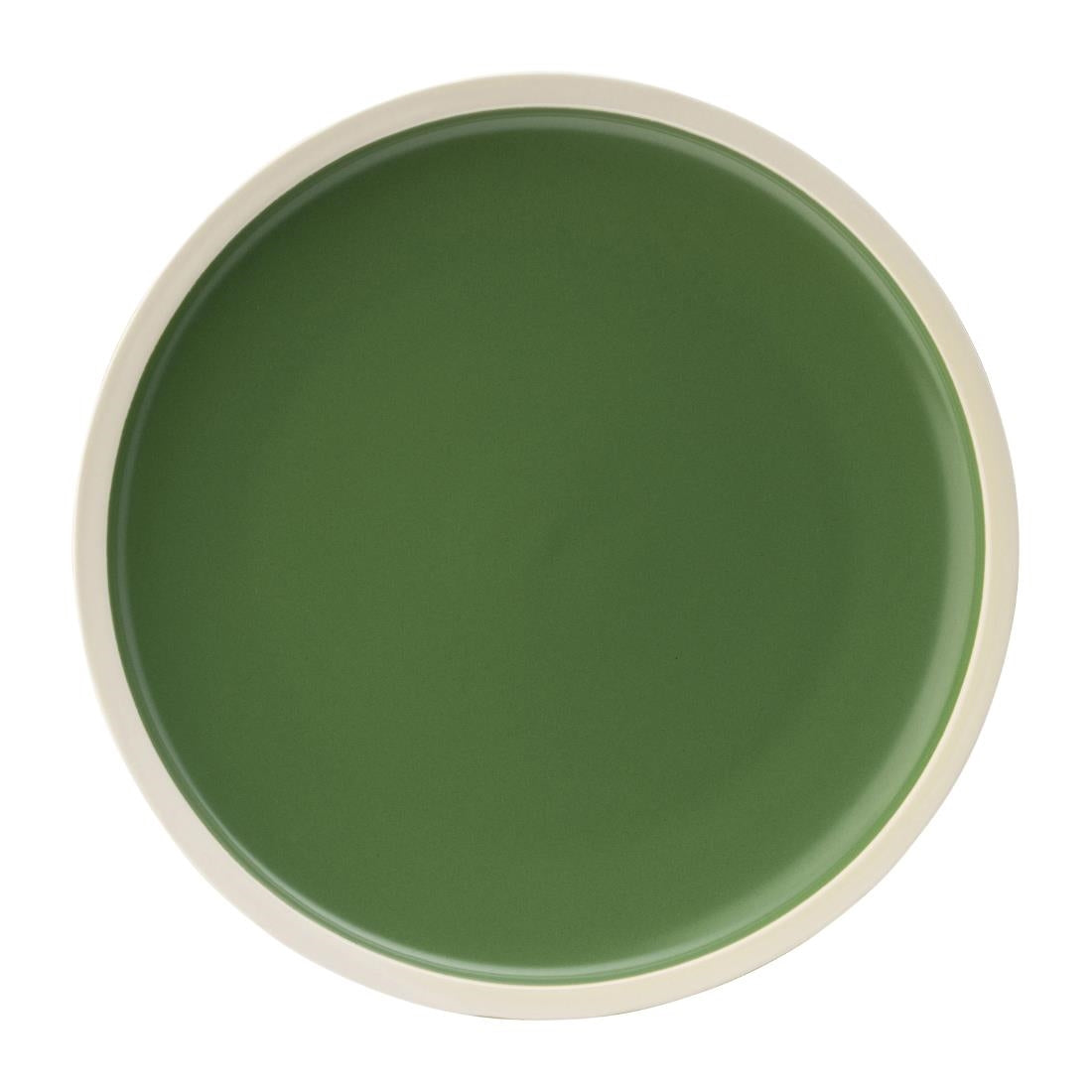 HX330 Utopia Forma Plates Forest Green 240mm (Pack of 6)
