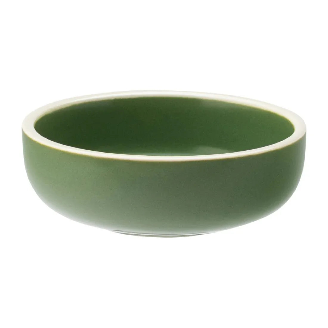 HX336 Utopia Forma Dipping Pots Forest Green 90mm (Pack of 12)